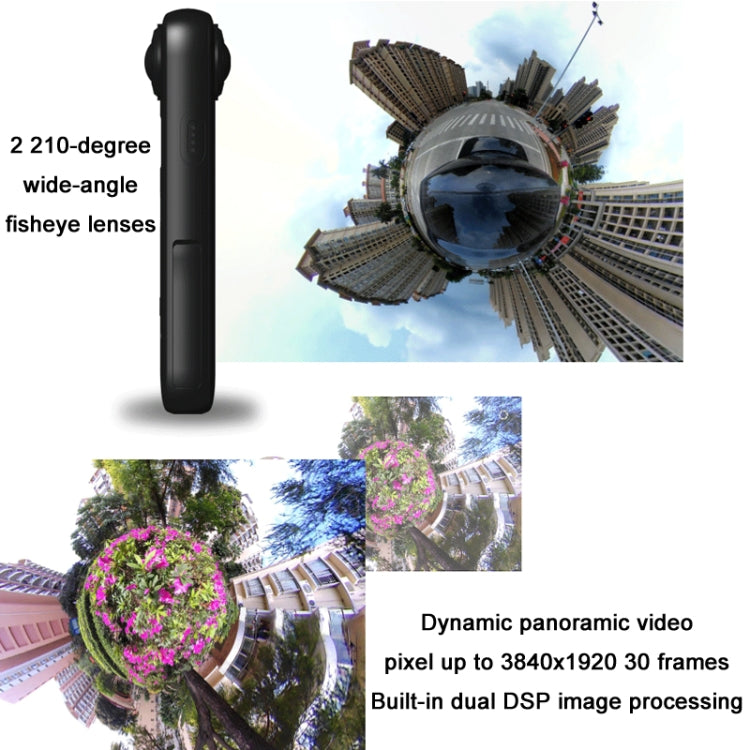 IJOYER A3S 4K Cycling Anti-Shake 360 Panoramic Action Camera IJOYER A3S 4K Cycling Anti-Shake 360 Panoramic Action Camera